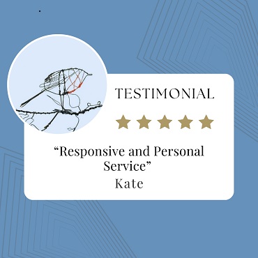 Trustpilot testimonial of UK Artists